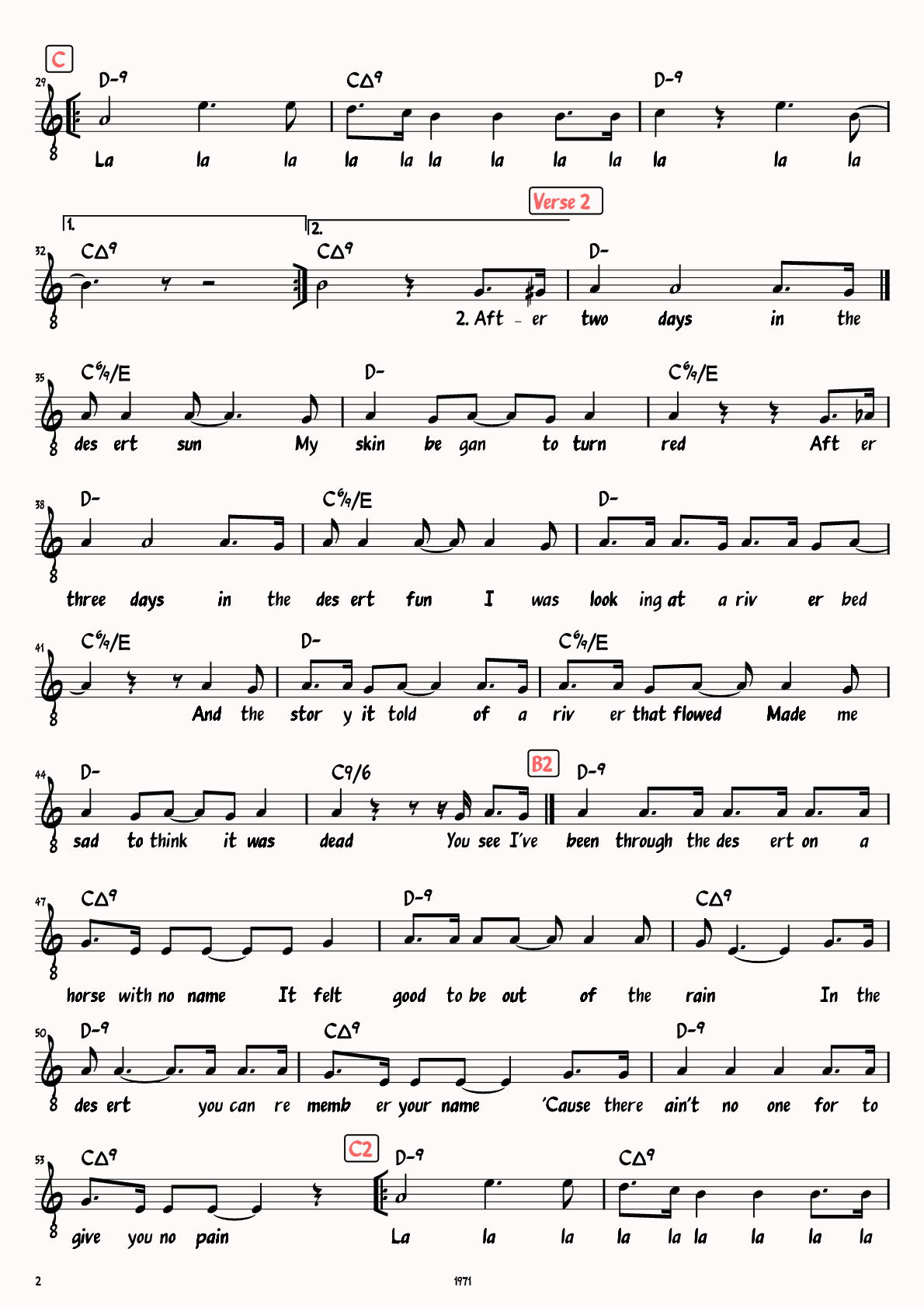 Sheet Music